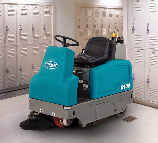 6100 Sub-Compact Battery Ride-On Floor Sweeper alt 12